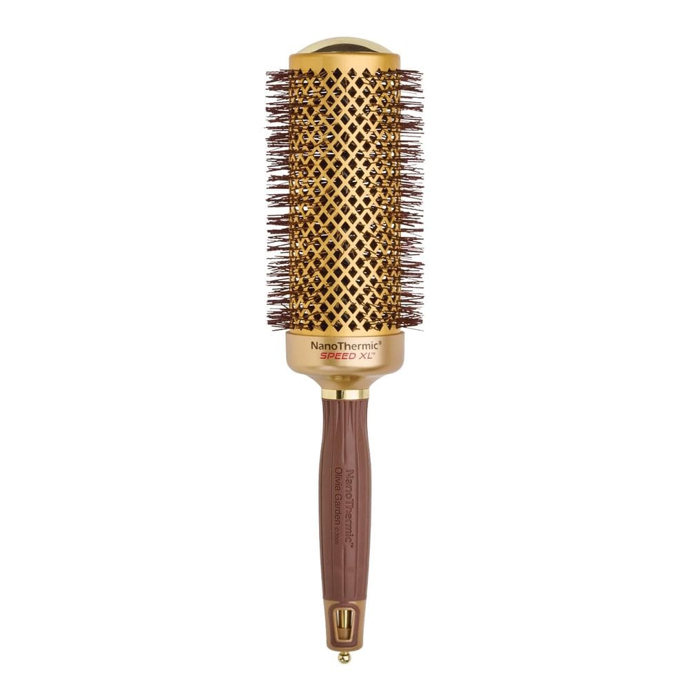 Escova de cabelo redonda térmica Olivia Garden NanoThermic Speed XL