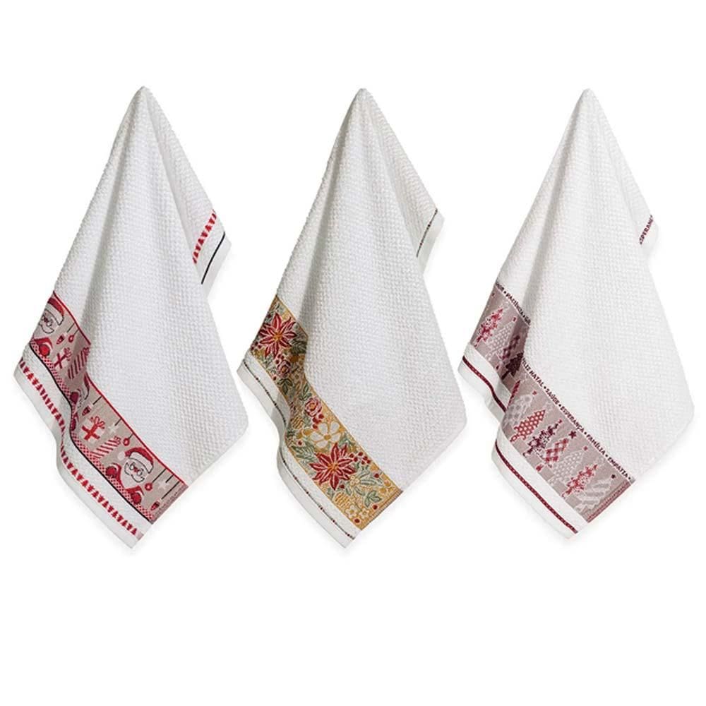 Kit Pano de Copa Festivo 3 peças - Karsten