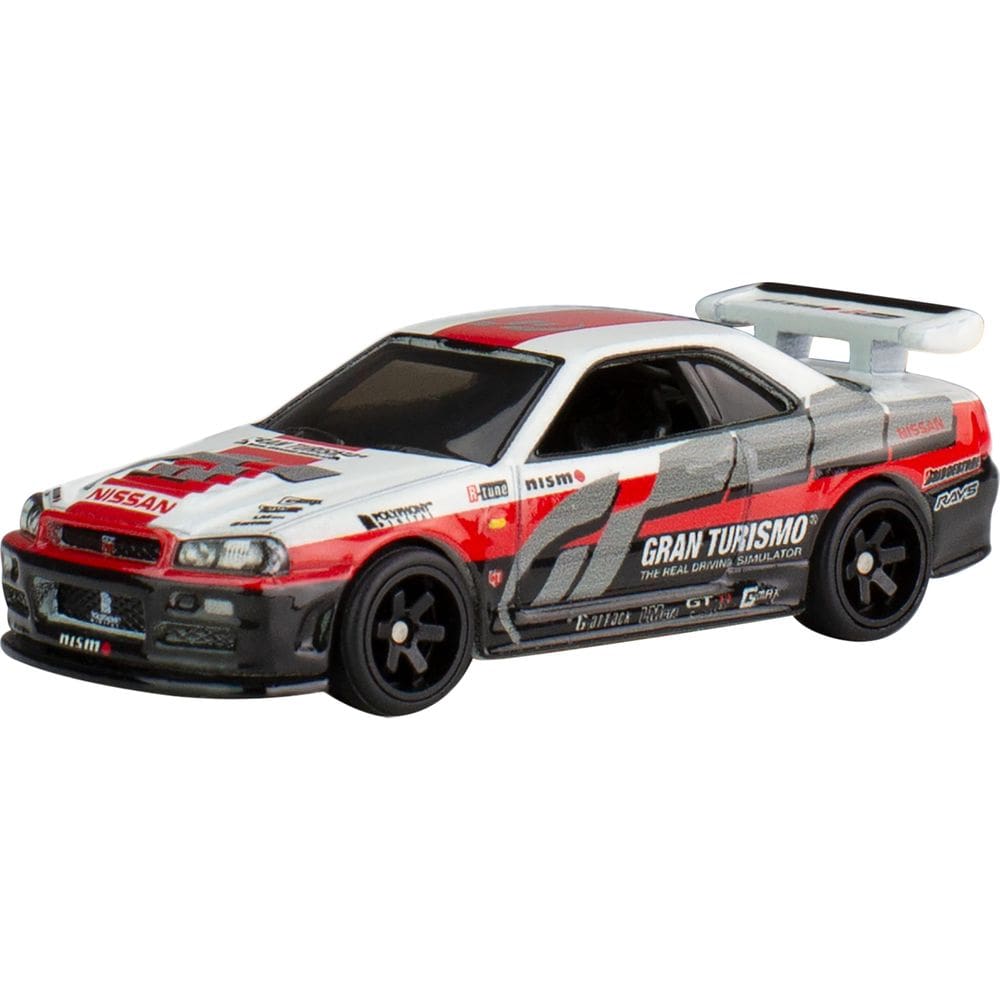 Réplica fundida sob pressão Toy Car Hot Wheels Premium 1:64 multicolorida