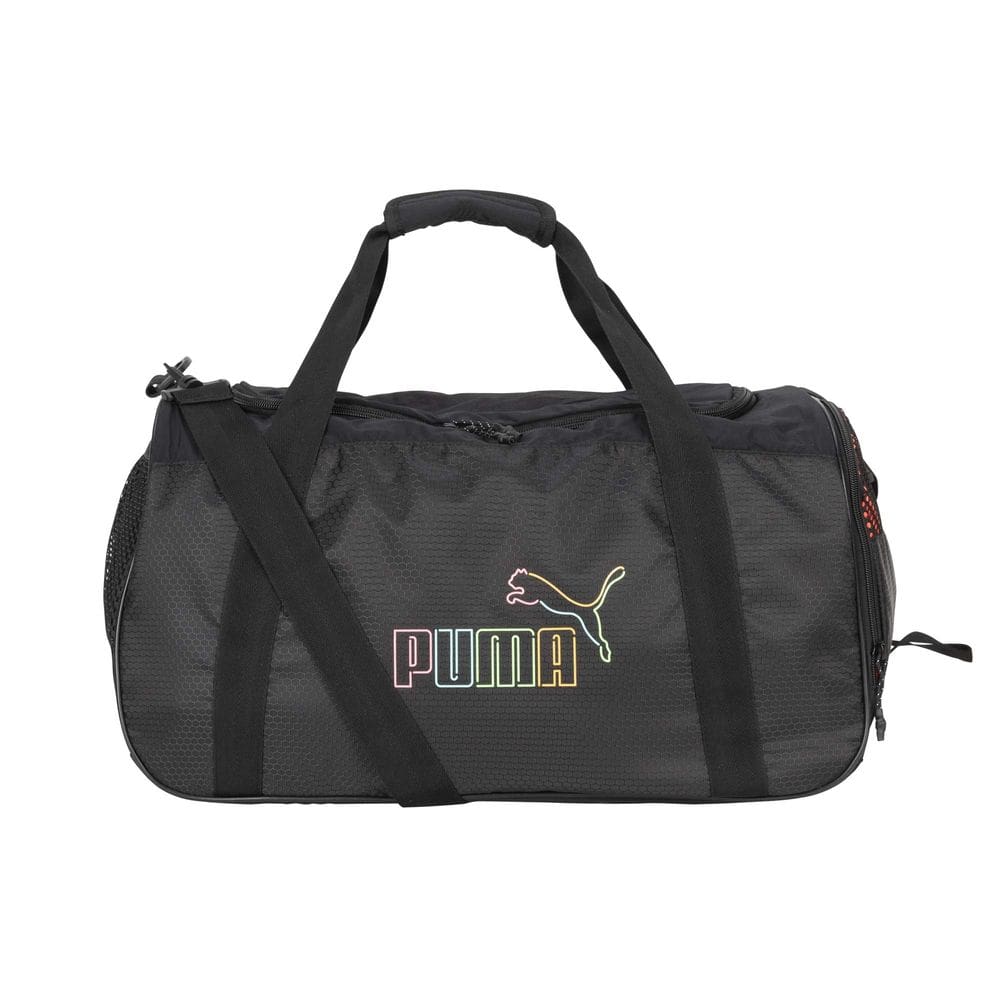 Mochila PUMA Evercat No. 1 com logotipo para mulheres preta/rosa