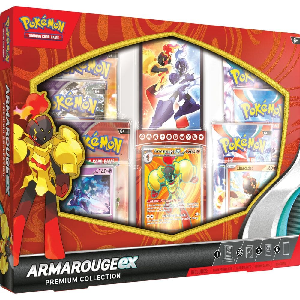 Jogo de cartas colecionáveis Pokémon Armarouge ex Premium Collection