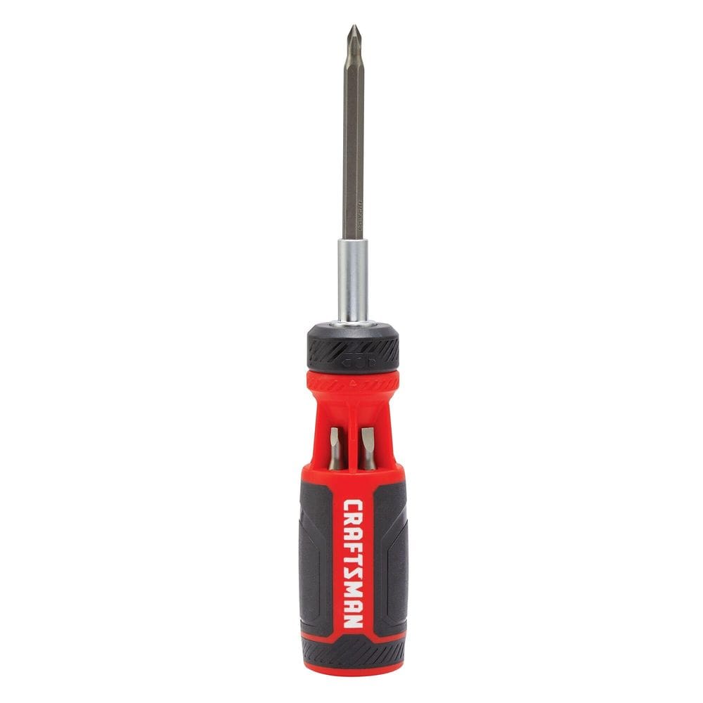 Conjunto de chaves de fenda CRAFTSMAN Ratcheting Push-n-Pick de 7 peças