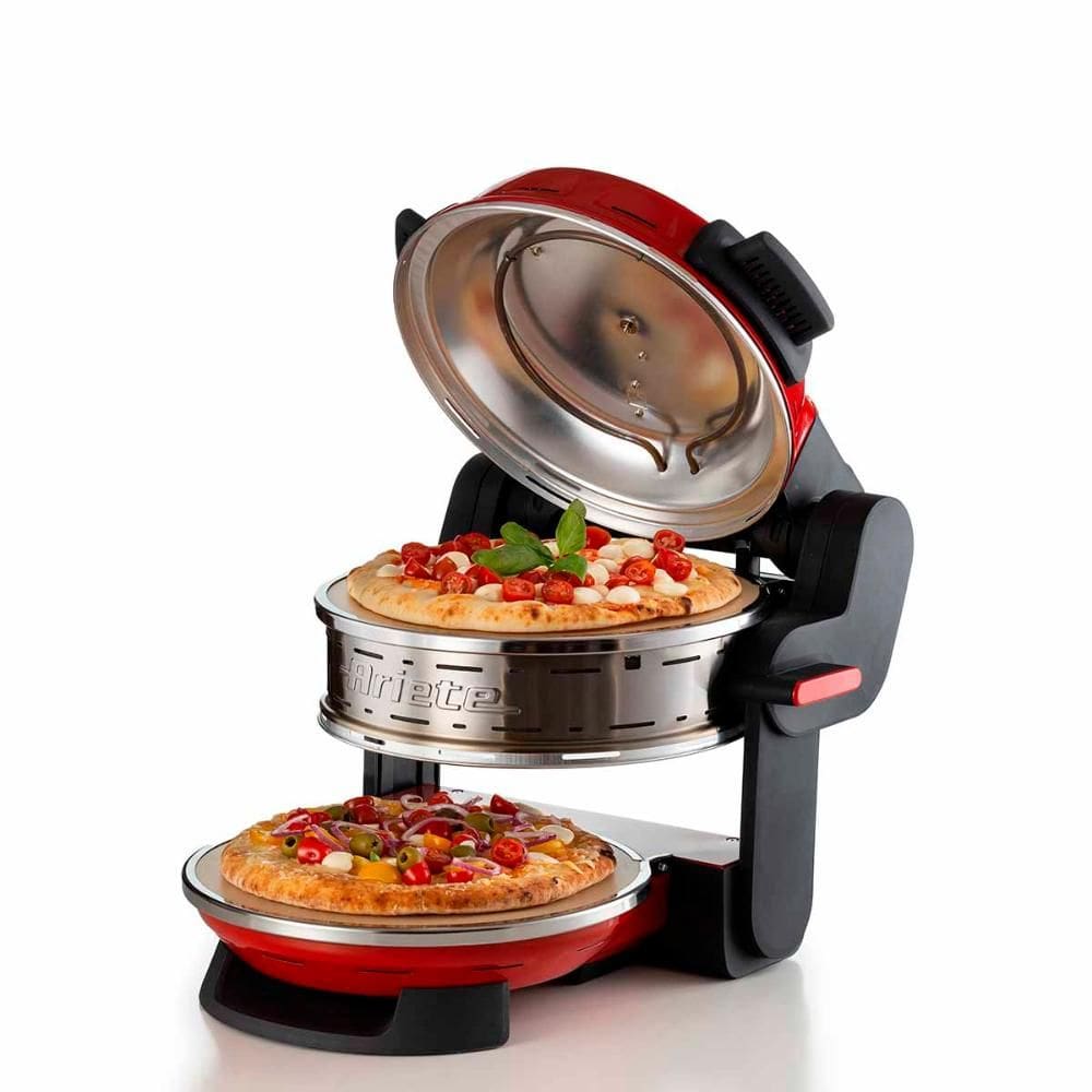 Forno de Pizza Elétrico Duplo Ariete 927 Vermelho 400ºC