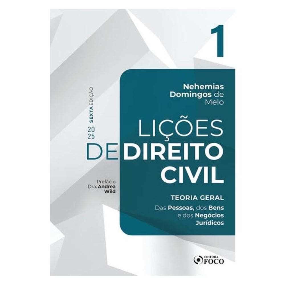 Lições De Direito Civil - Volume 1 - 6ª Ed - 2025
