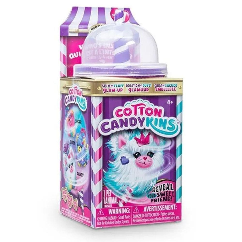 Bichinho De Pelúcia Surpresa Cotton Candykins Com Acessórios e Cheirinho - Multikids