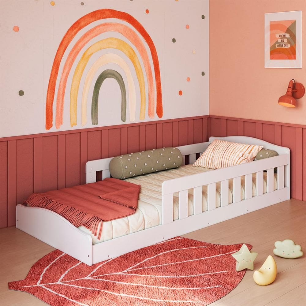 Cama Montessoriana Infantil Encanto Completa Móveis