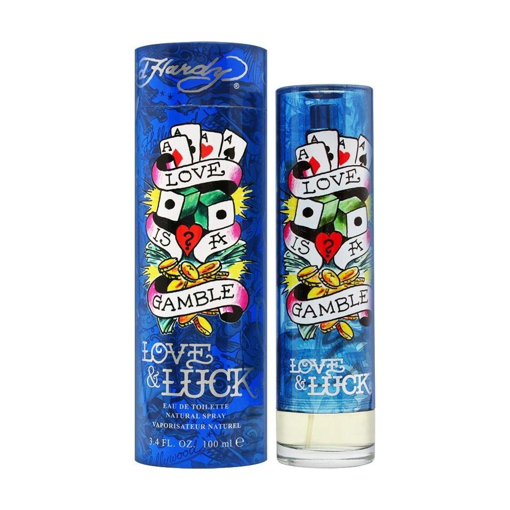 Fragrância Love & Luck Ed Hardy 3.113ml de Spray EDT