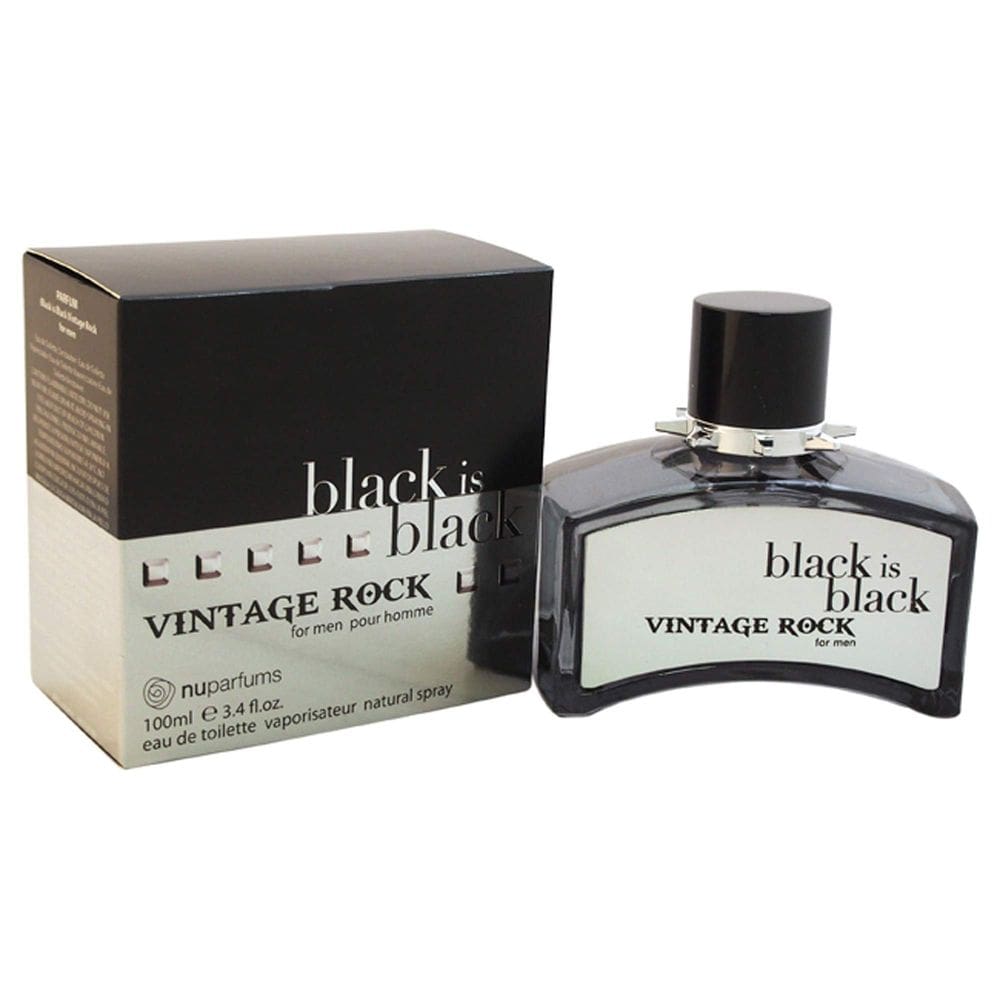 Perfume Vintage Rock Preto 3.4 Oz - Fragrância Marcante e Sofisticada