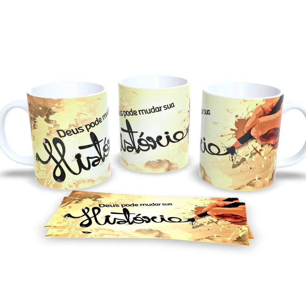 Canecas Religião Evangélicas Personalizadas Fé e Inspiração em Cada Gole