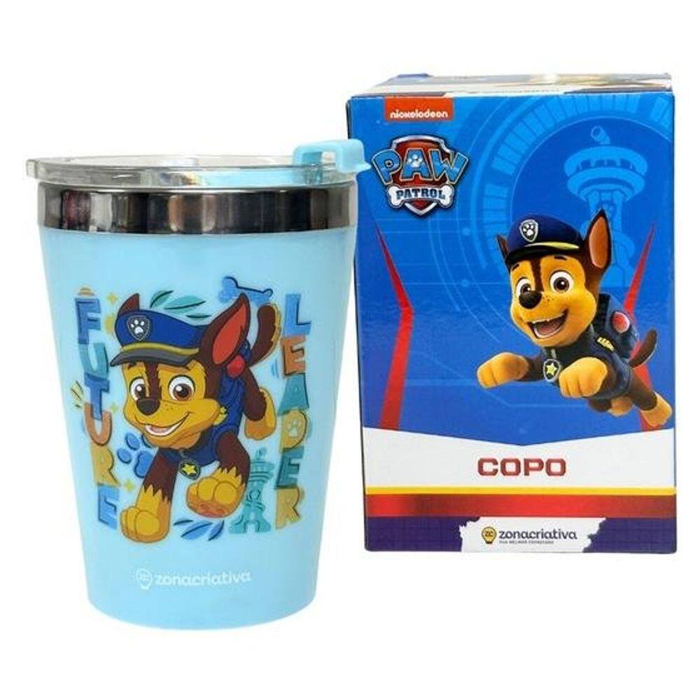 Copo Térmico Patrulha Canina 300ML - Zona Criativa