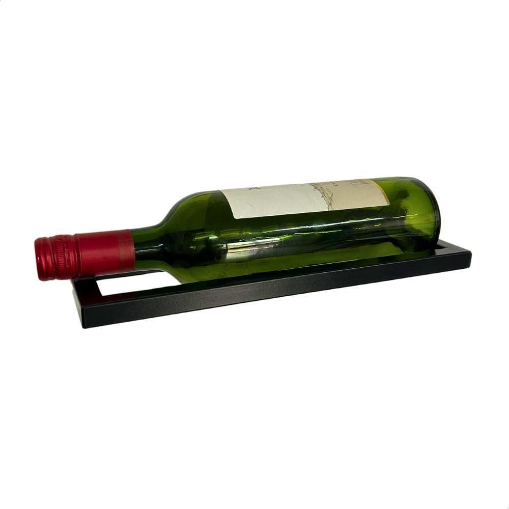Suporte Individual Para Garrafas De Vinho Estilo Industrial