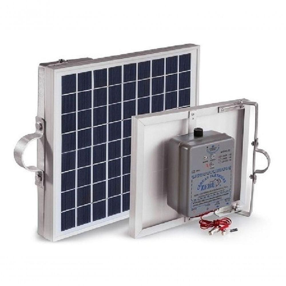 Eletrificador Solar 12v Cerca Rural 35km Zs50i 2 Joules Zebu