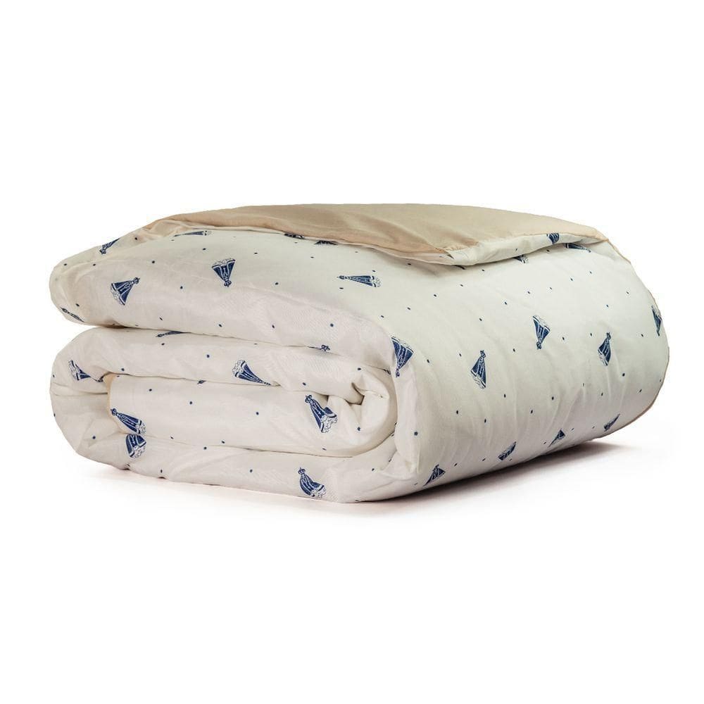 Capa Duvet Para Edredom Solteiro Essencialle Com Ziper 1 Peça - Nossa Senhora