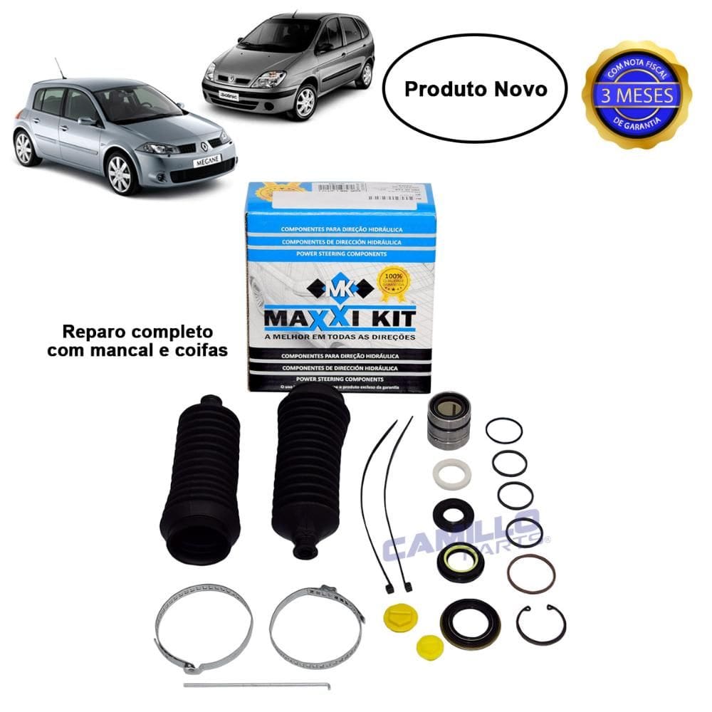 Reparo Caixa De Direção Hidráulica Trw Renault Scenic Megane
