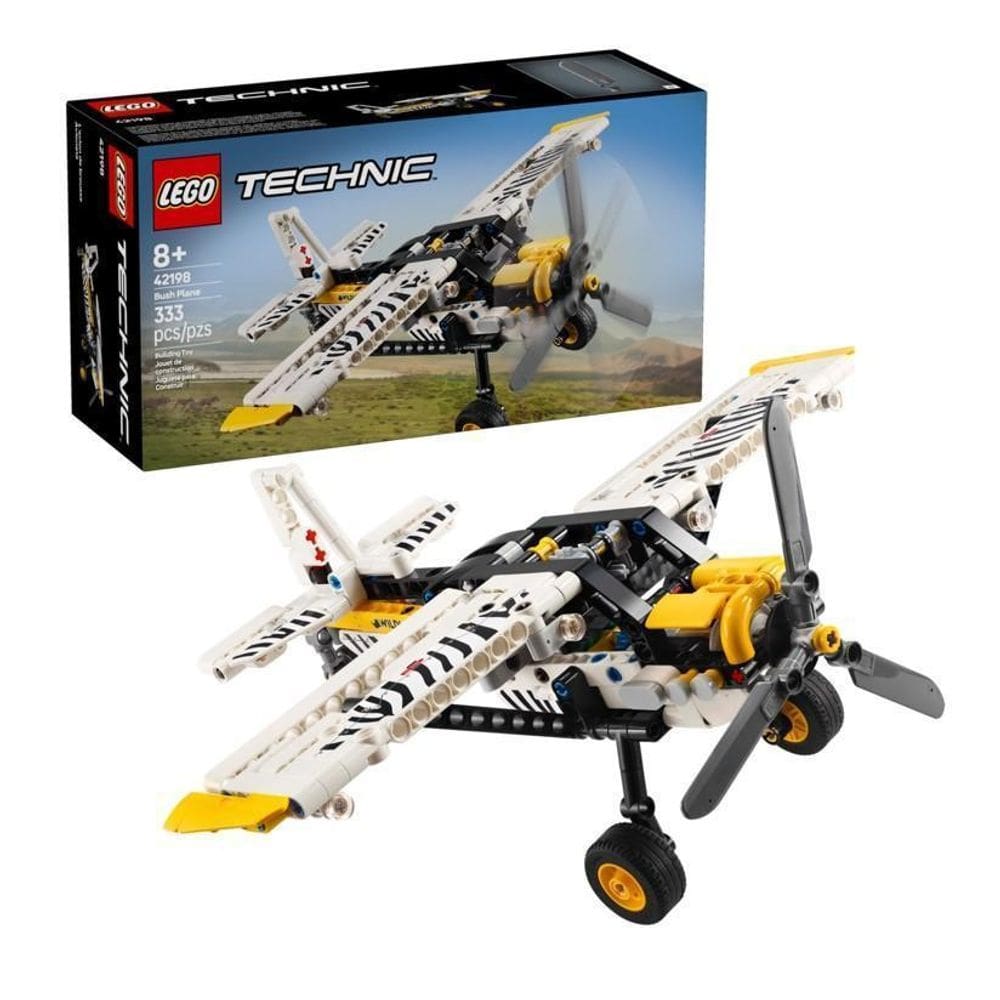 Lego Technic 42198 Avião De Mato 333 Peças
