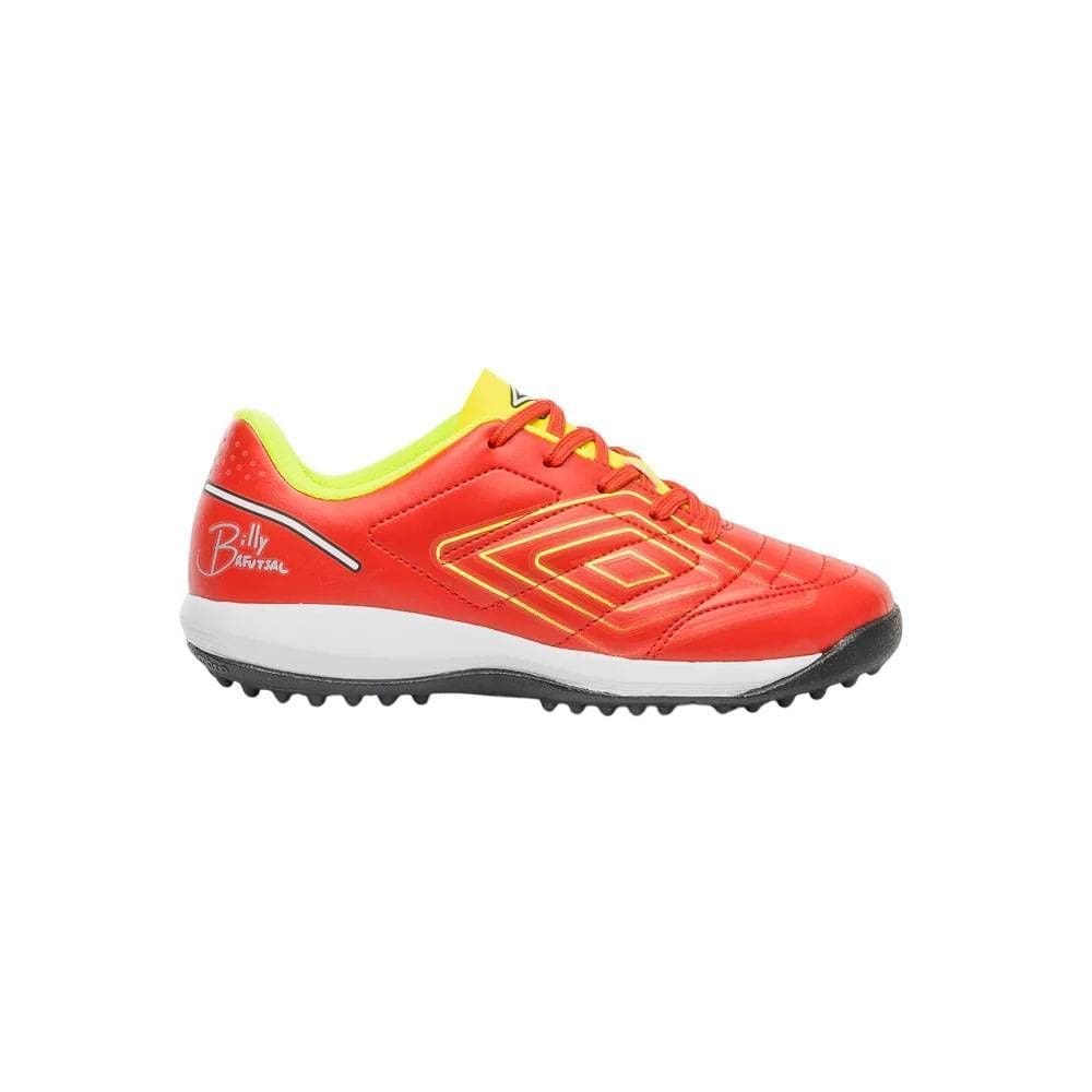 Chuteira Society Br Futsal Jr U07fb00298-462 - Vermelho/Amarelo 33