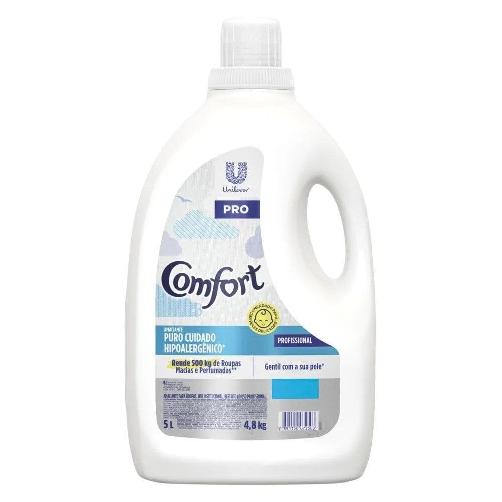 Amaciante Pro Puro Cuidado Galão 5L Comfort