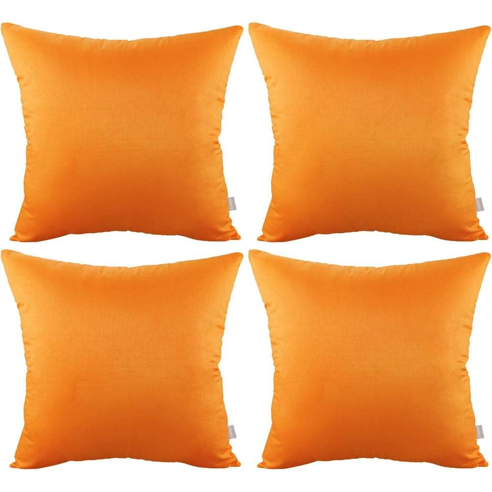 Capa de almofada Thymo 100% algodão 40x40cm, pacote com 4