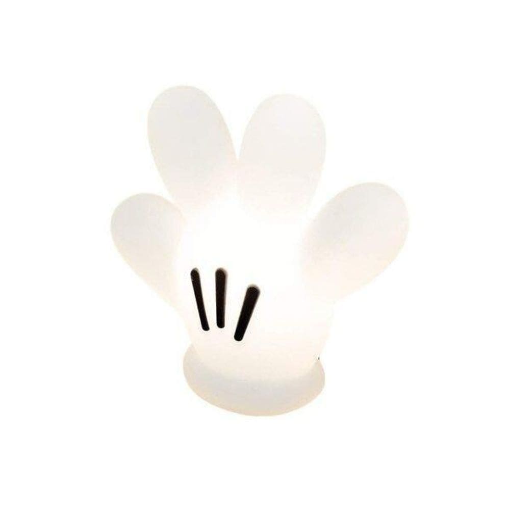 Luminária de Mesa Luva Mickey 3D com LED Disney Natural