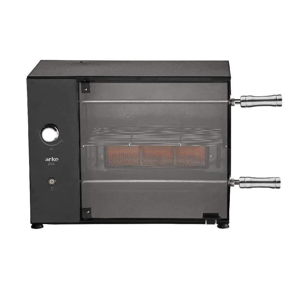 Assador Arke Duetto a Gás GLP Rotativo02 Espetos 127V