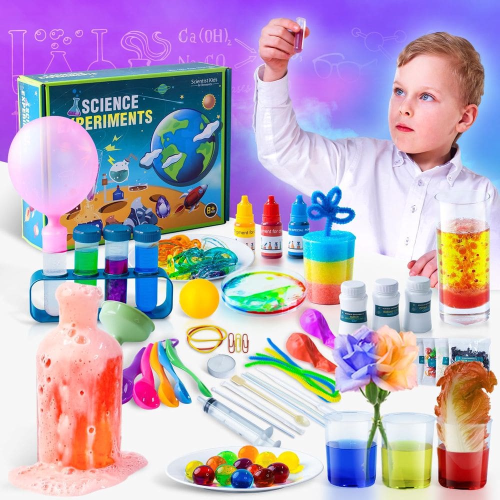Kits científicos Oslate 50 experimentos para crianças de 6 a 12 anos