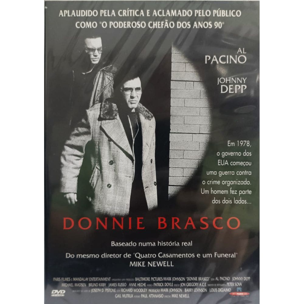 DVD Johnny Depp e Al Pacino / FILME