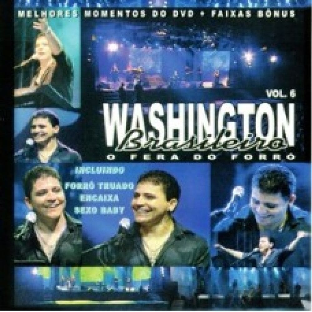 CD Washington Brasileiro - Vol. 6 - A FERA DO FORRO