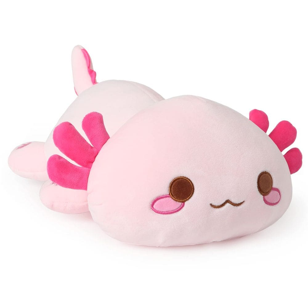 Pelúcia Infantil Onsoyours Cute Axolotl Pink 33cm 