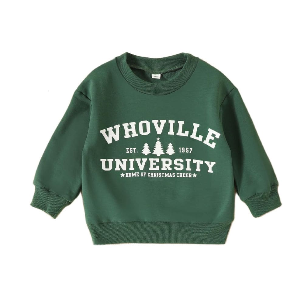 Roupa de Natal Eadrioss Toddler Baby Girl Boy 18-24 meses