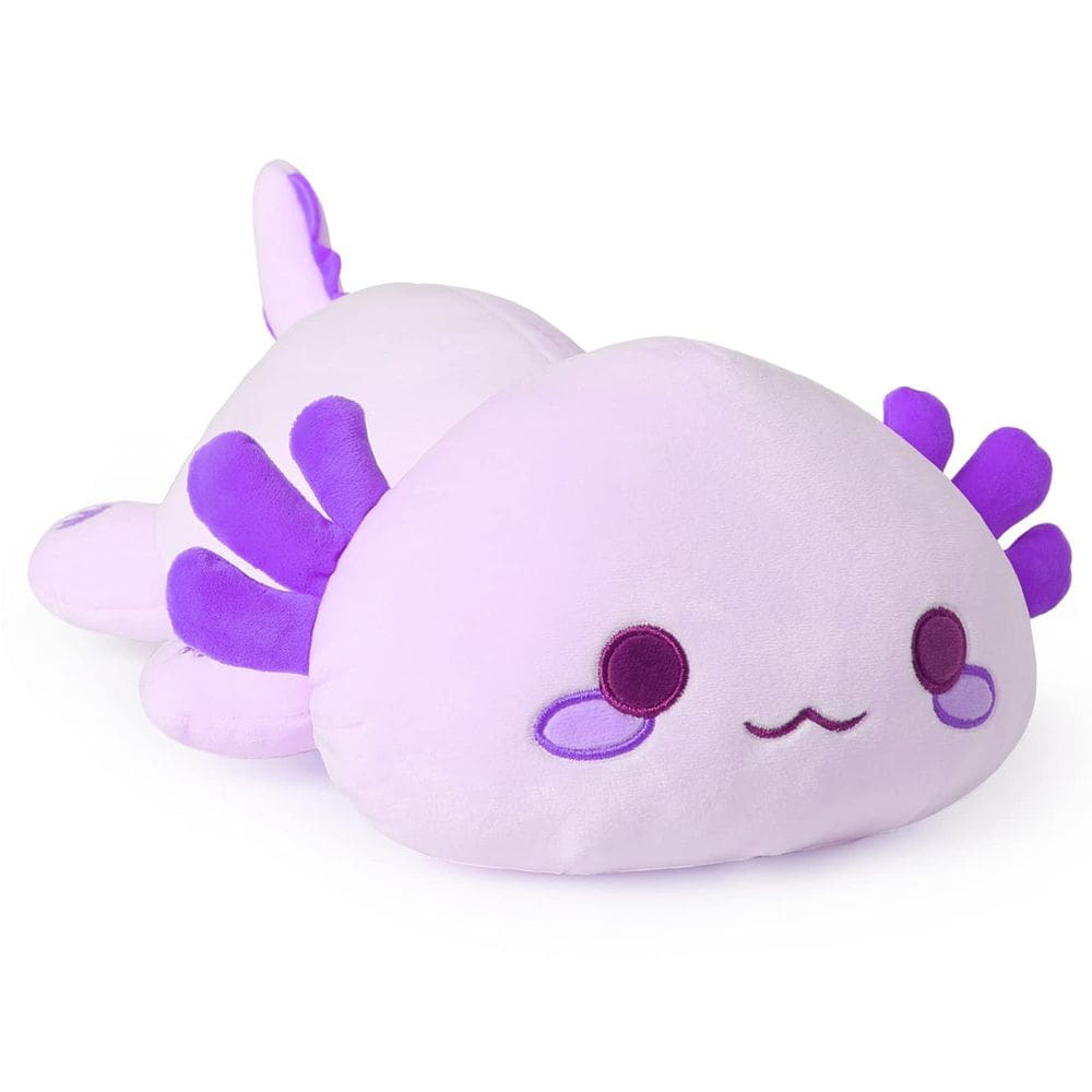 Brinquedo de pelúcia Onsoyours Cute Axolotl Purple 33cm para crianças
