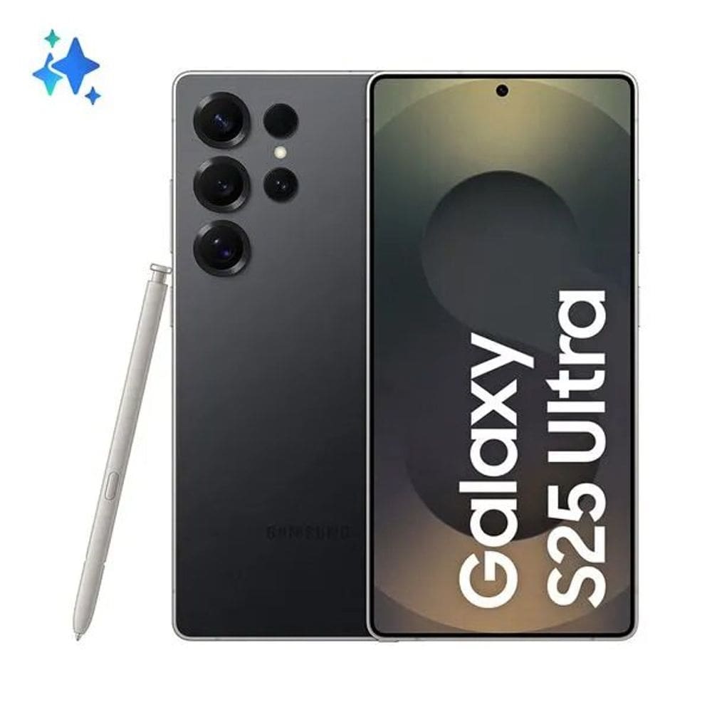Smartphone Samsung Galaxy S25 Ultra 256GB 5G - Titânio Preto, com Caneta S Pen, Galaxy AI, Câmera Quadrupla 200MP + Selfie 12MP, RAM 12GB, Tela 6.9&qu
