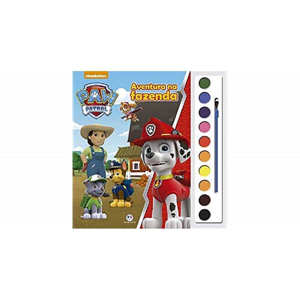 Livro Patrulha Canina Aquarela Aventura na Fazenda Ciranda Cultural