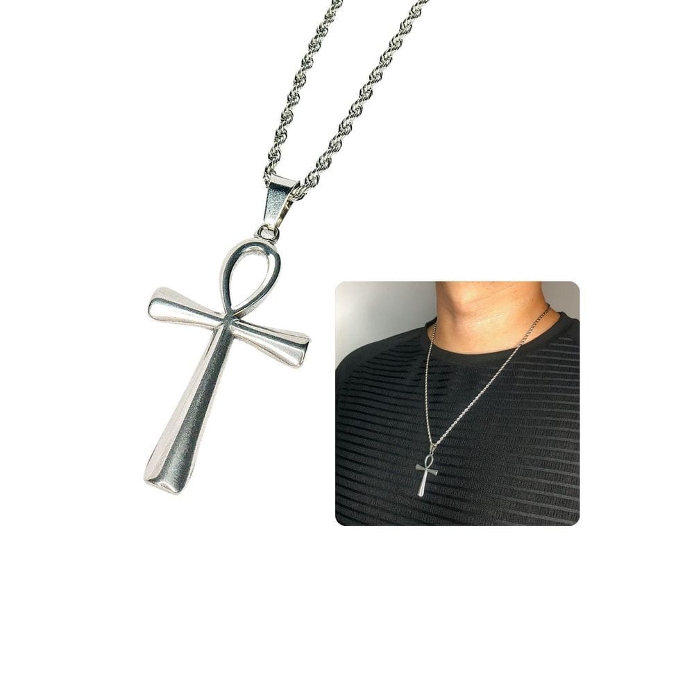 Corrente Cordão Masculino 60Cm Elo Baiano 2Mm Trançado
