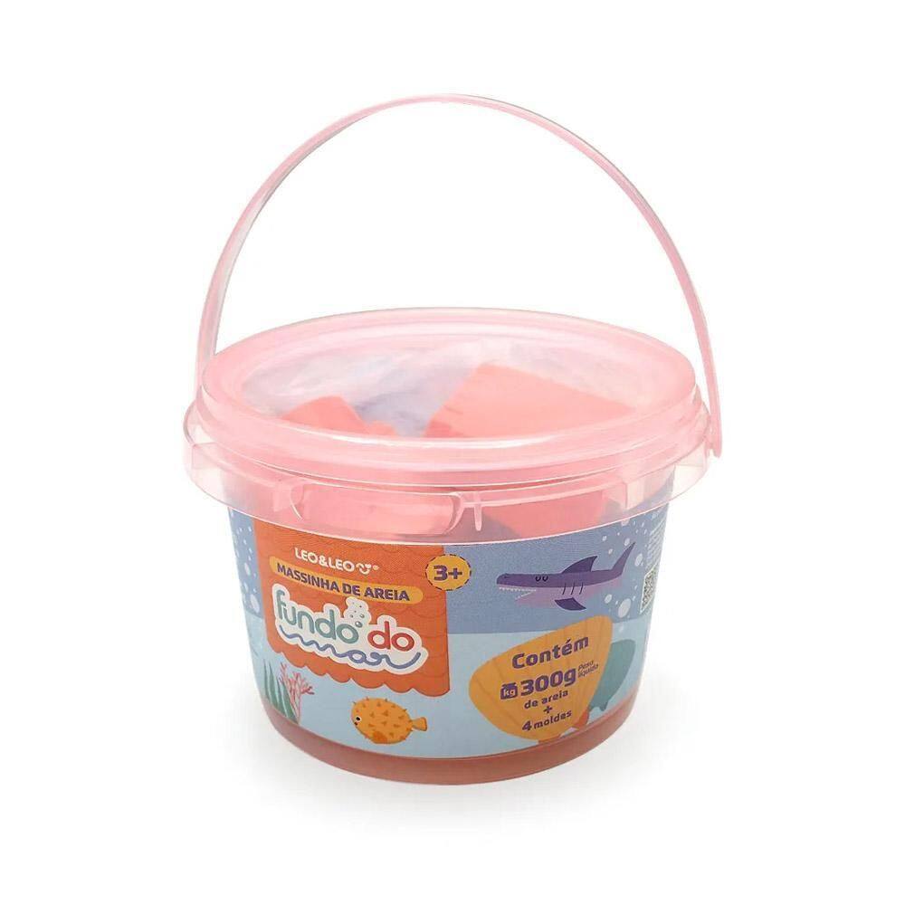 Kit Massinha De Areia Fundo Do Mar 300G Leo&Leo