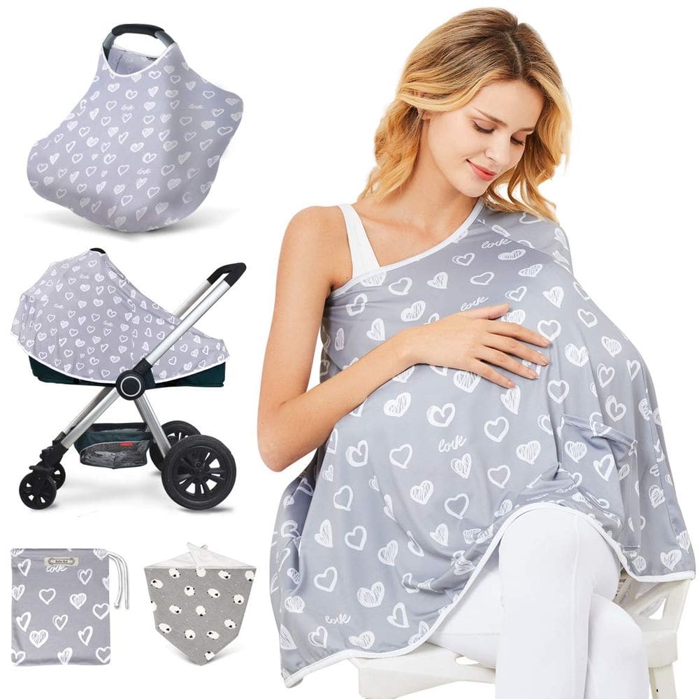 Capa de enfermagem e poncho Kefee Kol Baby Multi-Use Privacy