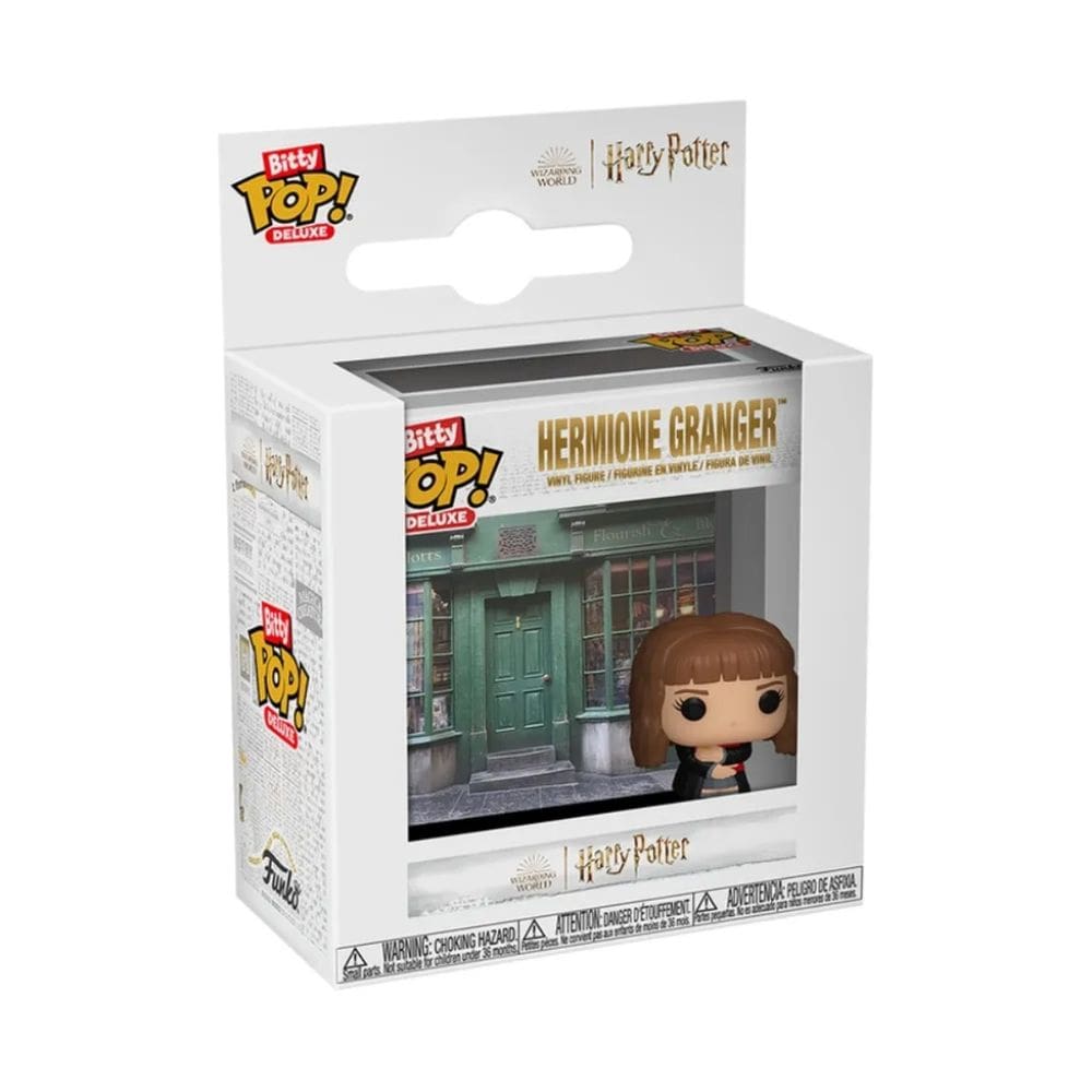 Bitty Pop Deluxe Harry Potter Hermione na Floreios e Borroes