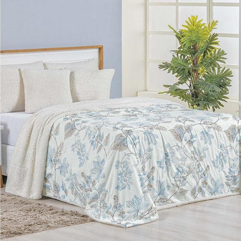 Cobertor Solteiro Top Line Estampado Hipercal-sherpa 1 Peça - Lince