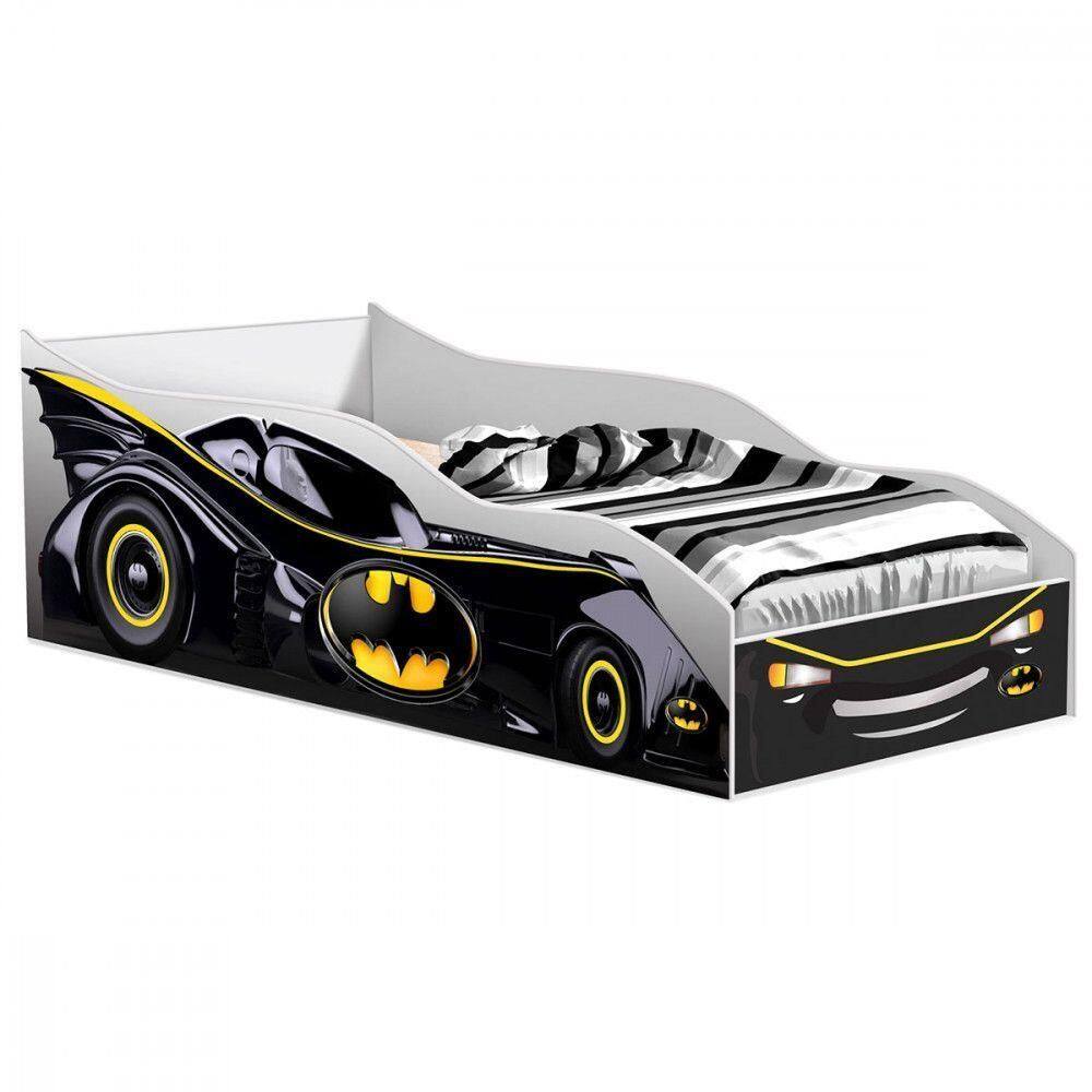 Cama Infantil Carro Em MDP-MDF Gabrielli Móveis Black