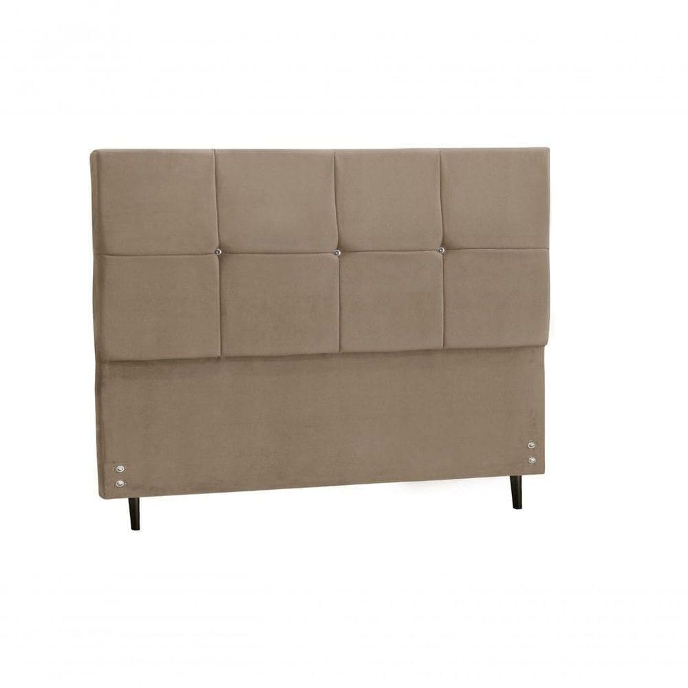 Cabeceira Casal 144 Cm New Civic New Foam Para Cama Box Estofada