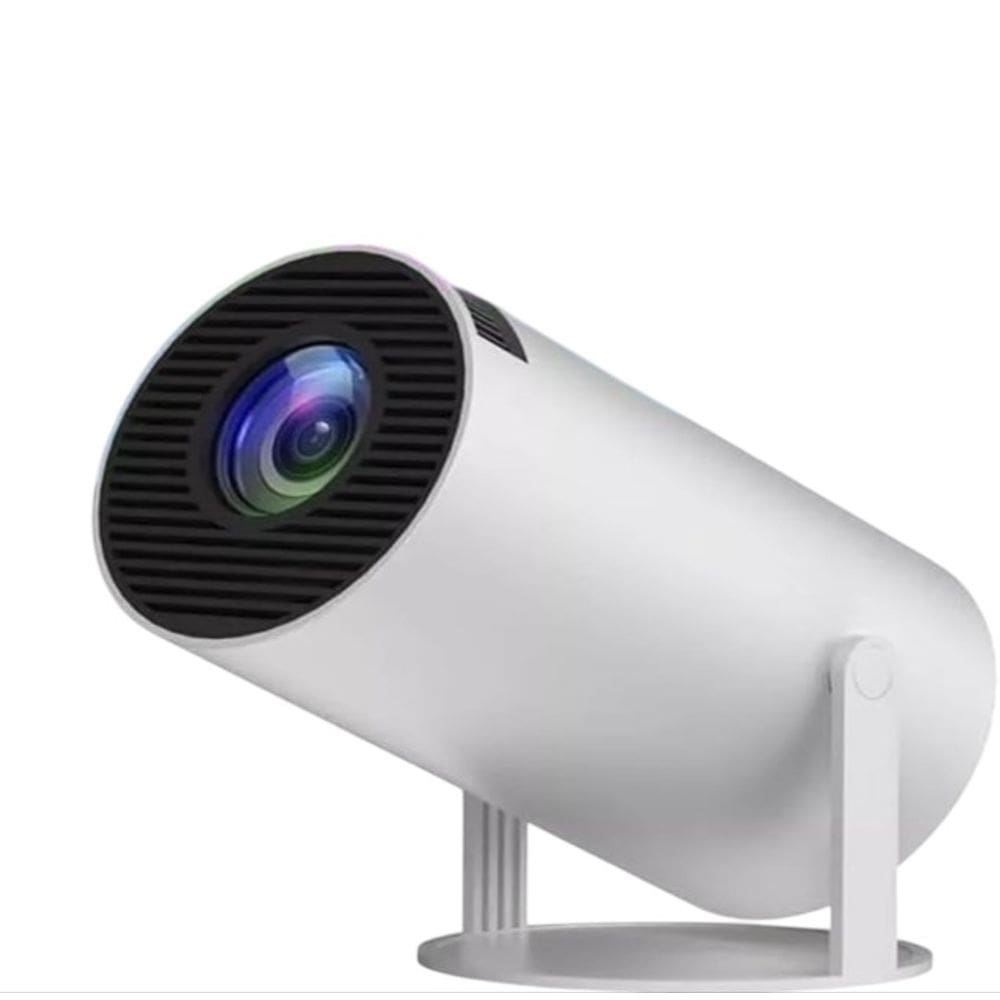 Projetor Branco de 4k Portátil