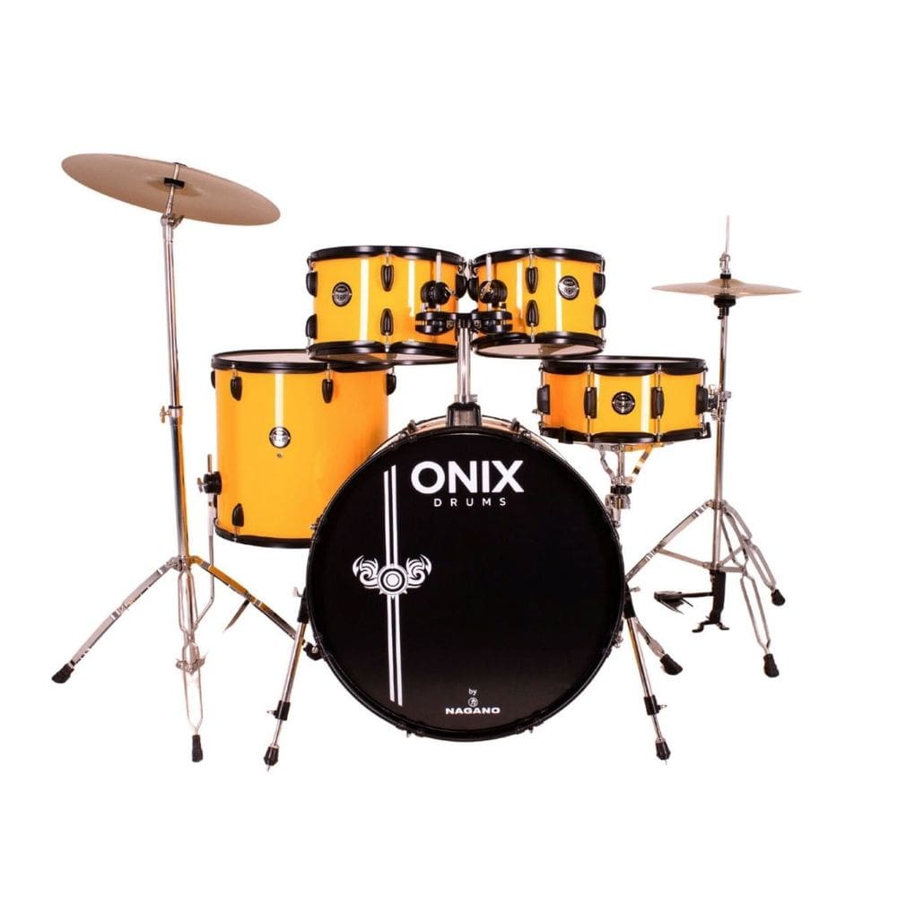 Bateria Acústica Tagima Nagano Onix Skinny 20” Completa C/ Banco