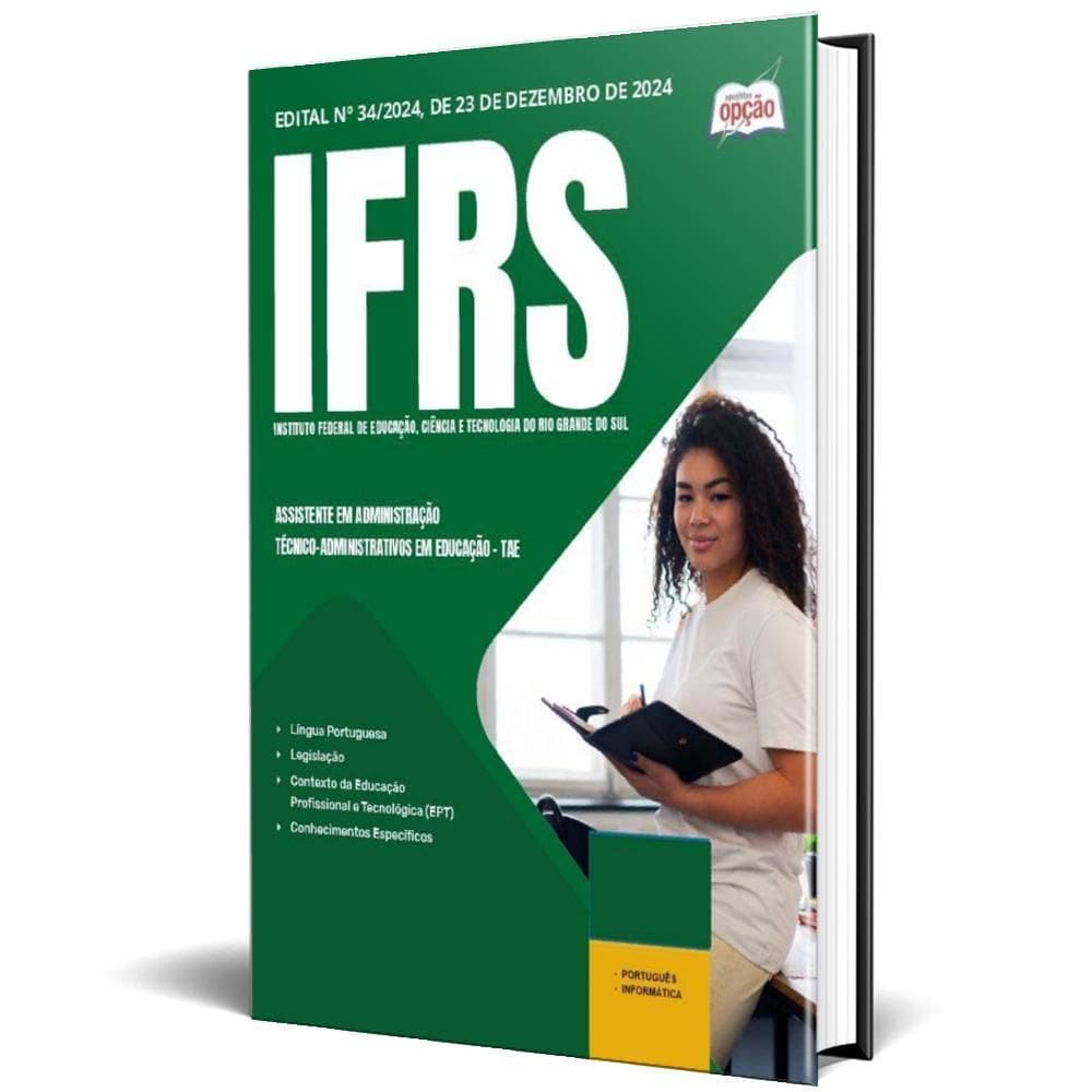 Apostila Ifrs 2025 Assistente Em Administração