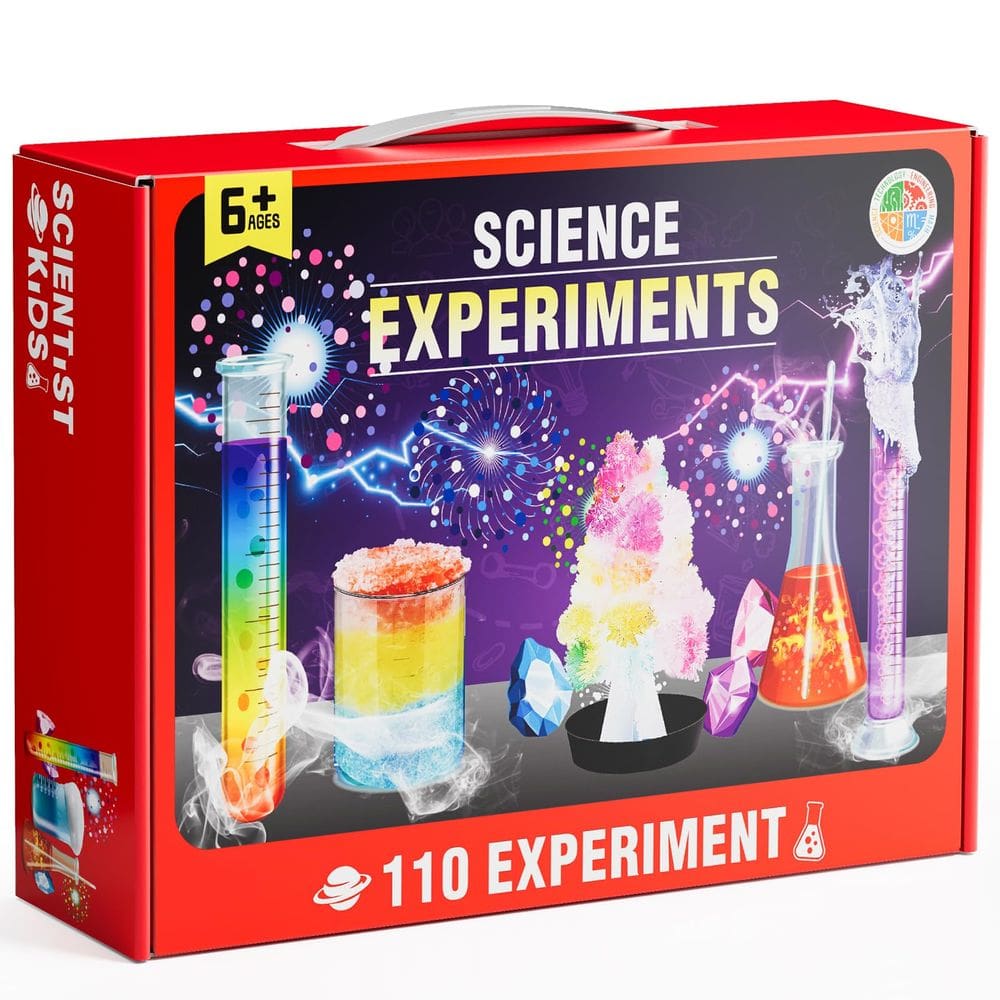 Kits científicos para crianças 110 experimentos com idades entre 6 e 12 anos ou mais