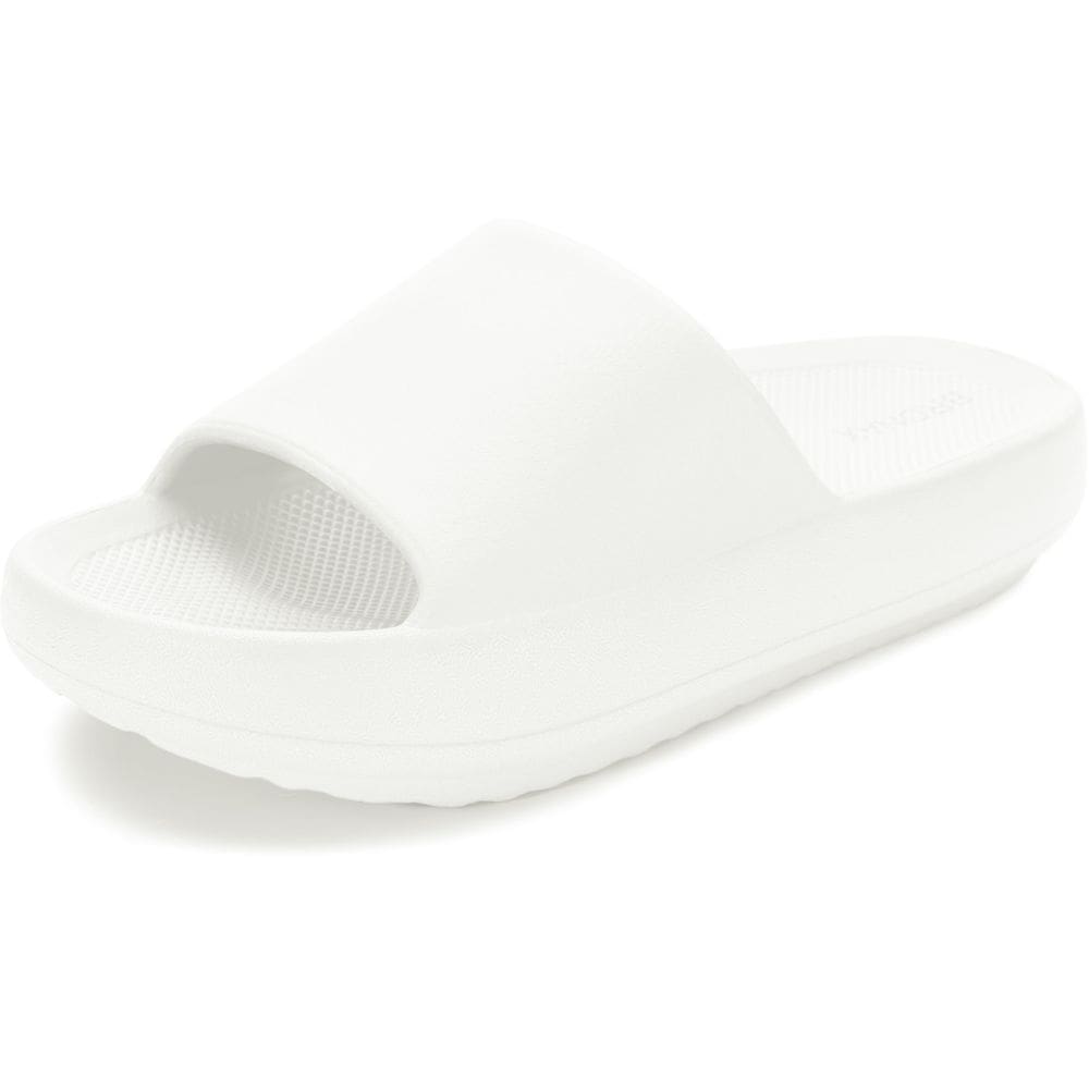 Chinelos BRONAX Arch Support para mulheres com sola de EVA branca 37-38