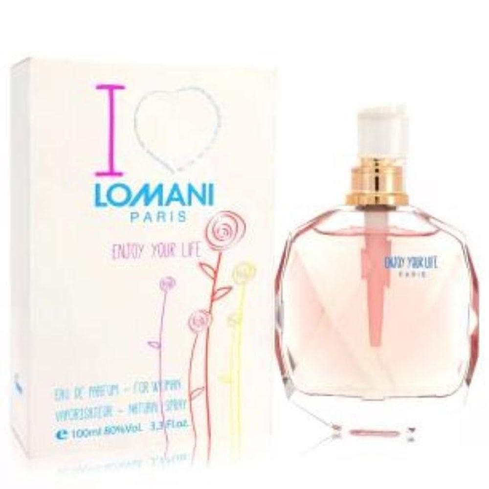 Perfume Feminino Lomani Enjoy Your Life 100 Ml Eau De Parfum