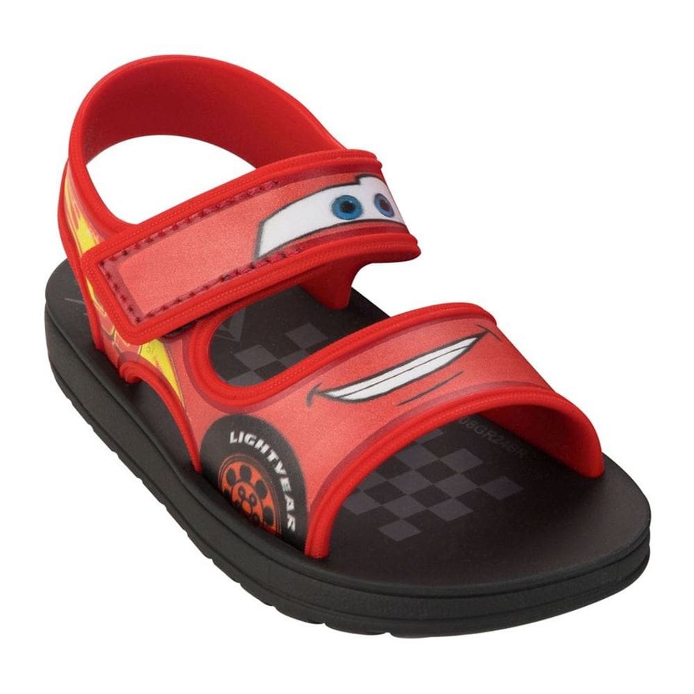 Sandália Infantil Conforto Casual McQueen Carros Disney