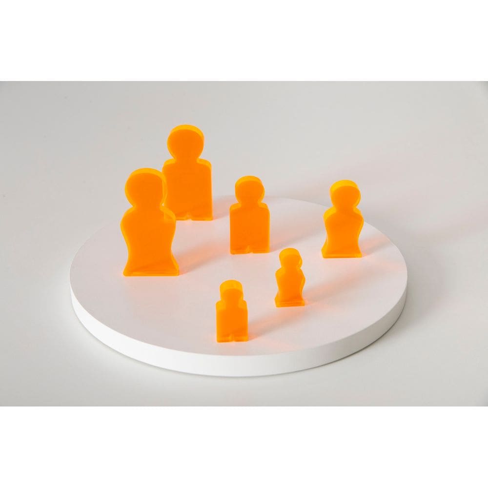 Kit Bonecos Família - 3 Gerações - Bonecos para Constelação Familiar