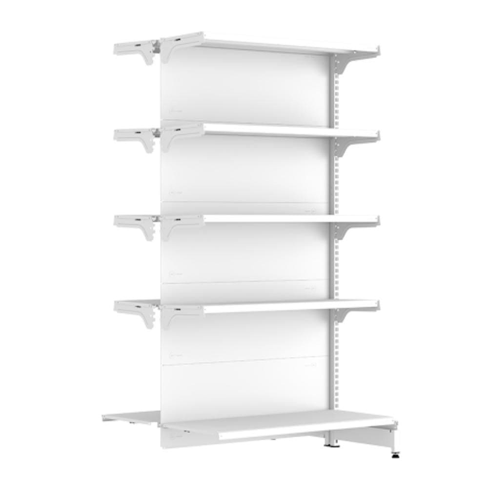 Gondola Fit 40 Continuação Centro 170X90x60 C10 Branco - Amapa