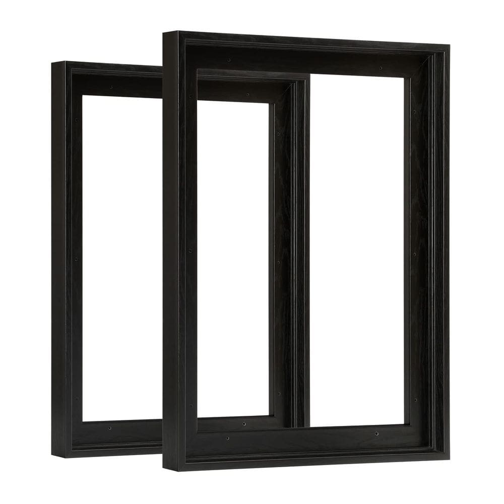 Moldura flutuante FOLKOR para pintura em tela de 20x25 cm, pacote com 2