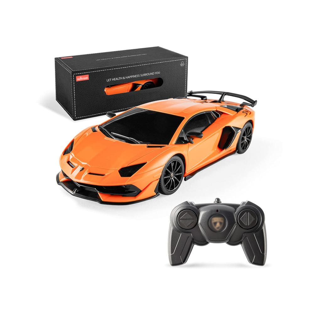 Carro de controle remoto BEZGAR Lambo Aventador SVJ 1:24 para crianças